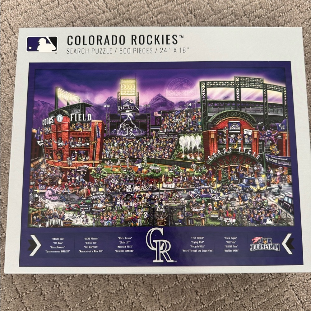 Colorado Rockies Puzzle